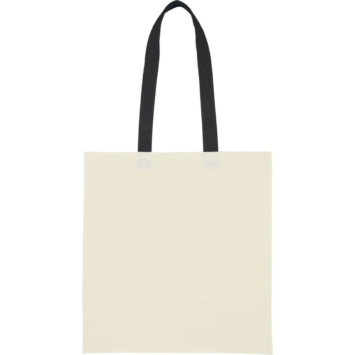 Nebraska Recycled Cotton Convention Tote, 4 oz - Black - Back