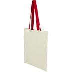 Nebraska Recycled Cotton Convention Tote, 4 oz Full Color - Red - Left Angle 2