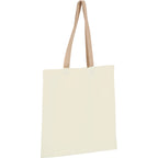 Nebraska Recycled Cotton Convention Tote, 4 oz Full Color - Tan - Photo