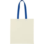Nebraska Recycled Cotton Convention Tote, 4 oz - Royal - Back