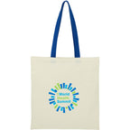 Nebraska Recycled Cotton Convention Tote, 4 oz - Royal - Front