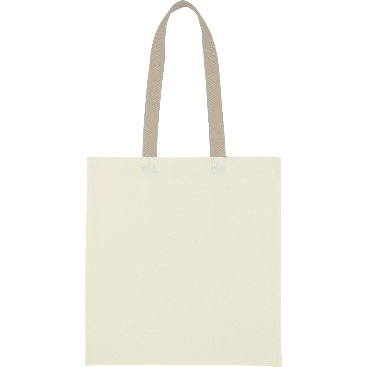 Nebraska Recycled Cotton Convention Tote, 4 oz - Tan - Back
