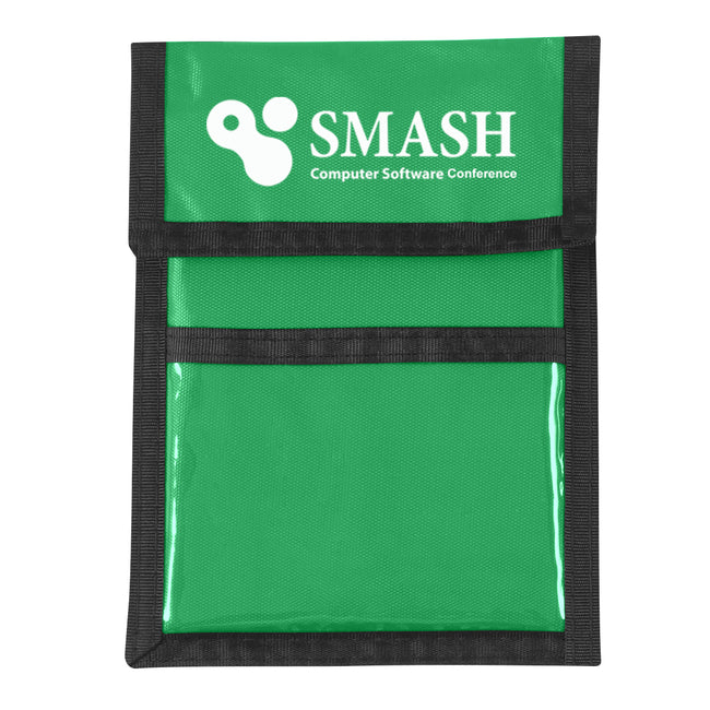 Neck Wallet and Badge Holder in Recycled PET
