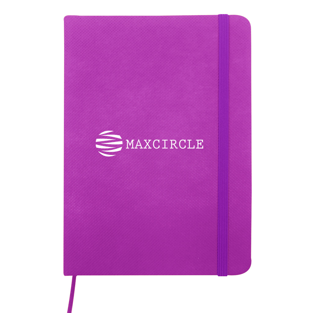 Neo Journal, Non-Woven - Purple - Silk Screen