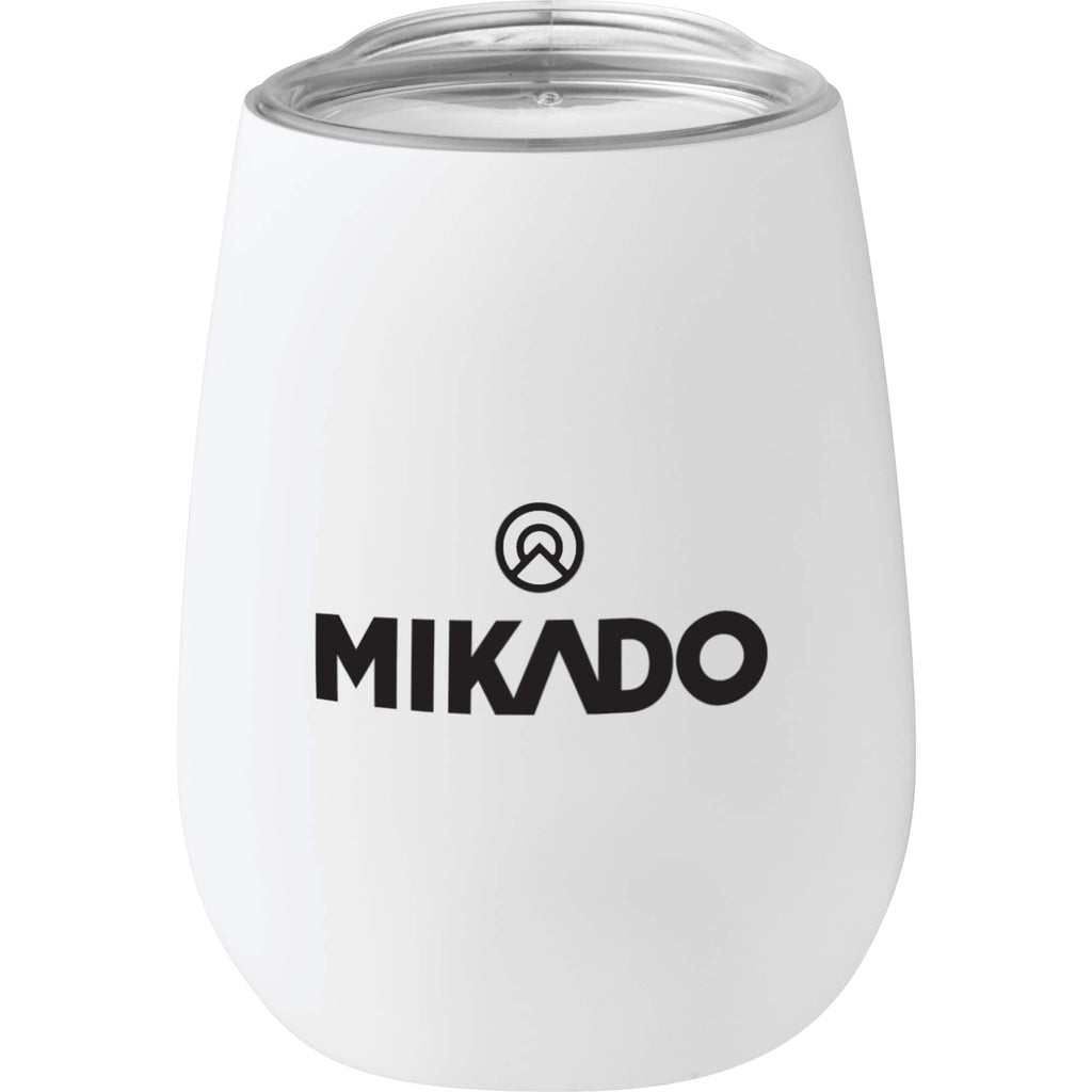 Neo Stainless Steel Vacuum Insulated Cup, 10 oz - White - Front
