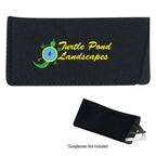 Neoprene Case for Eyeglasses and Sunglasses - Black - Colorbrite