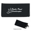 Neoprene Case for Eyeglasses and Sunglasses - Black - Silk Screen