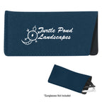 Neoprene Case for Eyeglasses and Sunglasses - Navy - Silk Screen