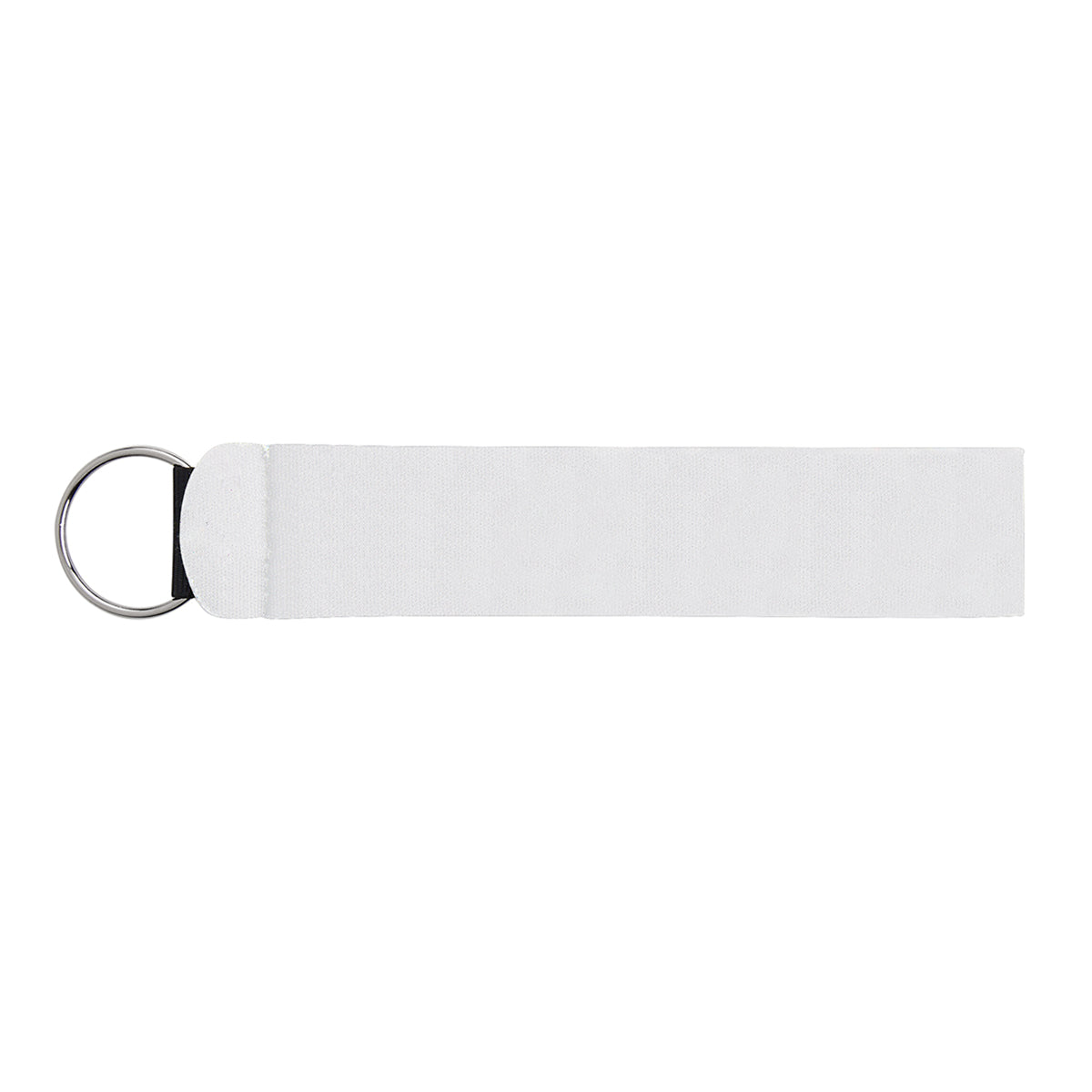 Neoprene Wristband and Key Ring Full Color - White - Full Color