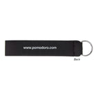 Neoprene Wristband and Key Ring Full Color - White - Full Color