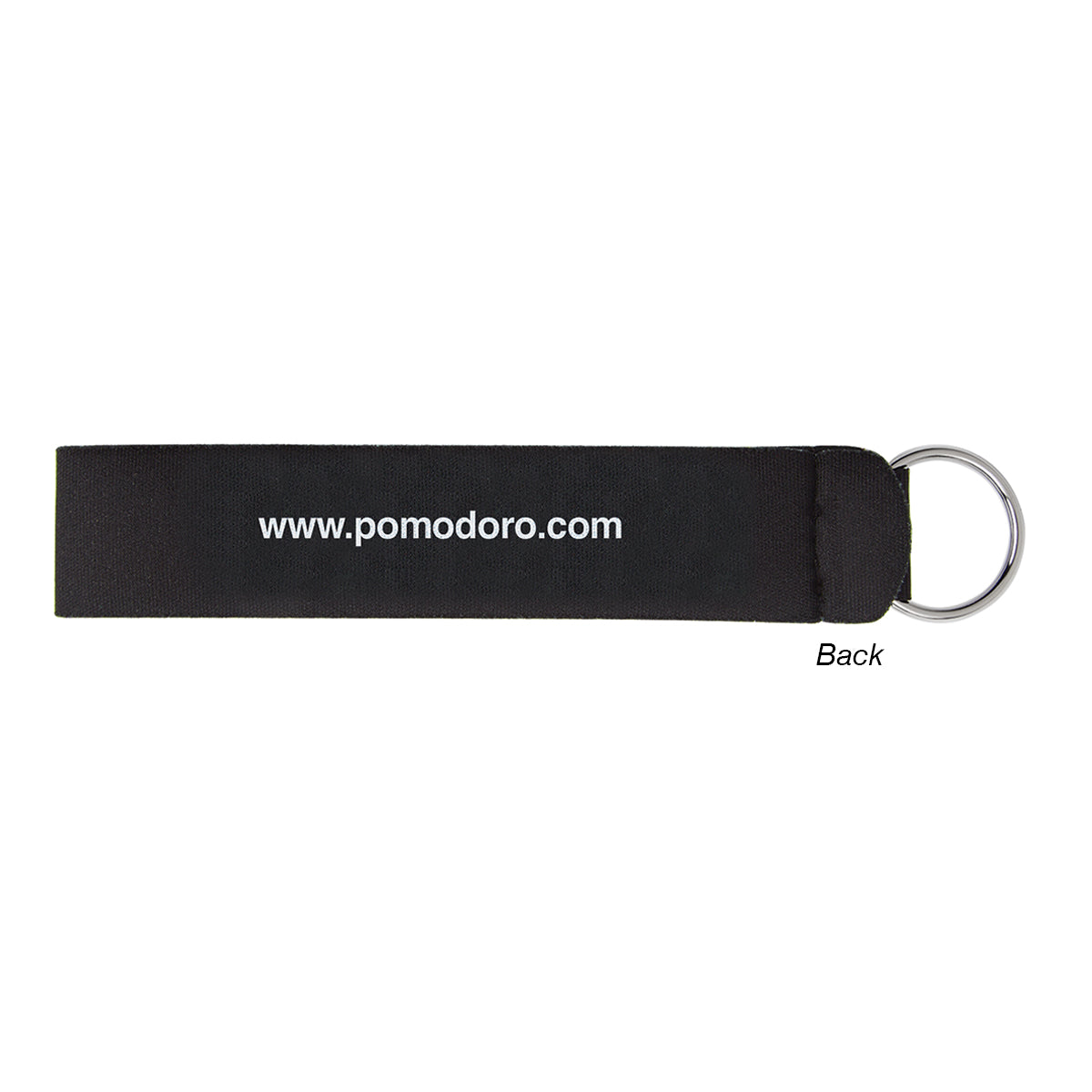 Neoprene Wristband and Key Ring Full Color - White - Full Color