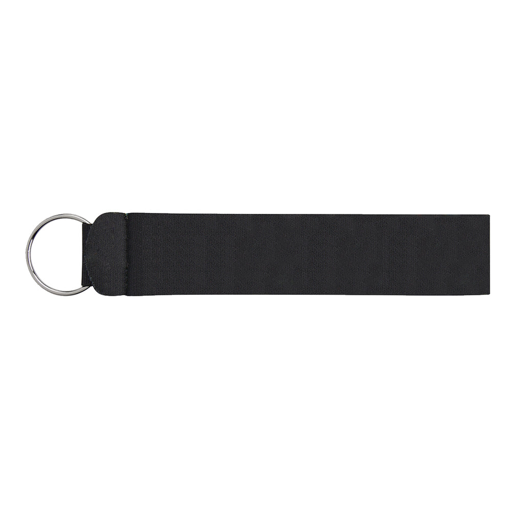 Neoprene Wristband and Key Ring Full Color - White - Full Color