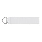Neoprene Wristband and Key Ring Full Color - White - Full Color