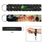 Neoprene Wristband and Key Ring Full Color