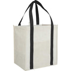 Neptune Recycled Grocery Tote, Extra Large - Black - Right Angle