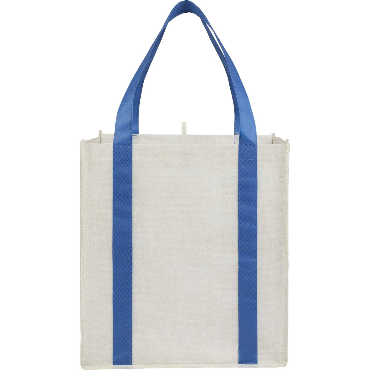 Neptune Recycled Grocery Tote, Extra Large - Royal - Back