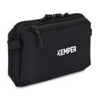 Newton Cord Pouch in Recycled PET Transfer - Black - View 2