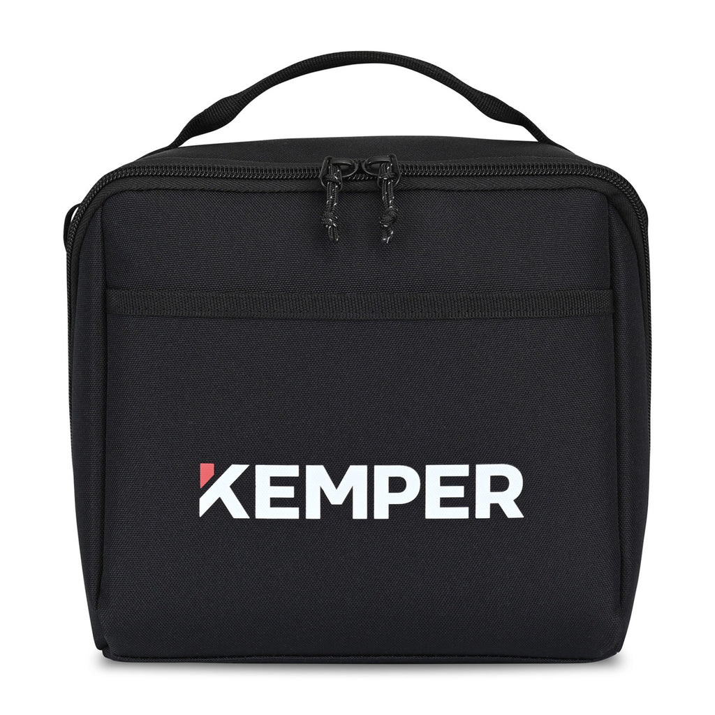 Newton Fold-Out Tech Organizer in Recycled PET Transfer - Black - View 1