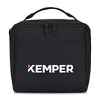 Newton Fold-Out Tech Organizer in Recycled PET Transfer - Black - View 1