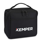 Newton Fold-Out Tech Organizer in Recycled PET Transfer - Black - View 2