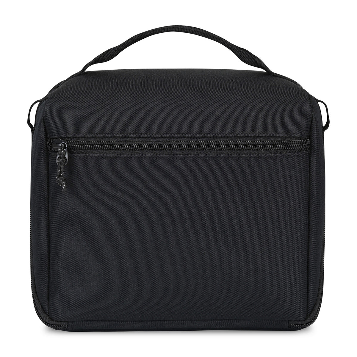 Newton Fold-Out Tech Organizer in Recycled PET Transfer - Black - View 4