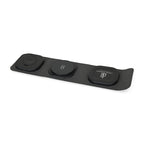 Newton Foldable 3 in 1 Wireless Charger - Charcoal Heather - View 2