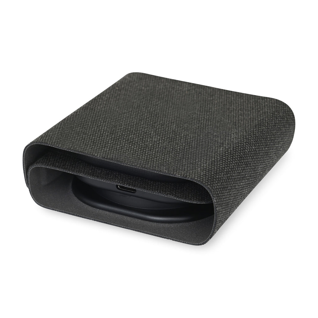 Newton Foldable 3 in 1 Wireless Charger - Charcoal Heather - View 5