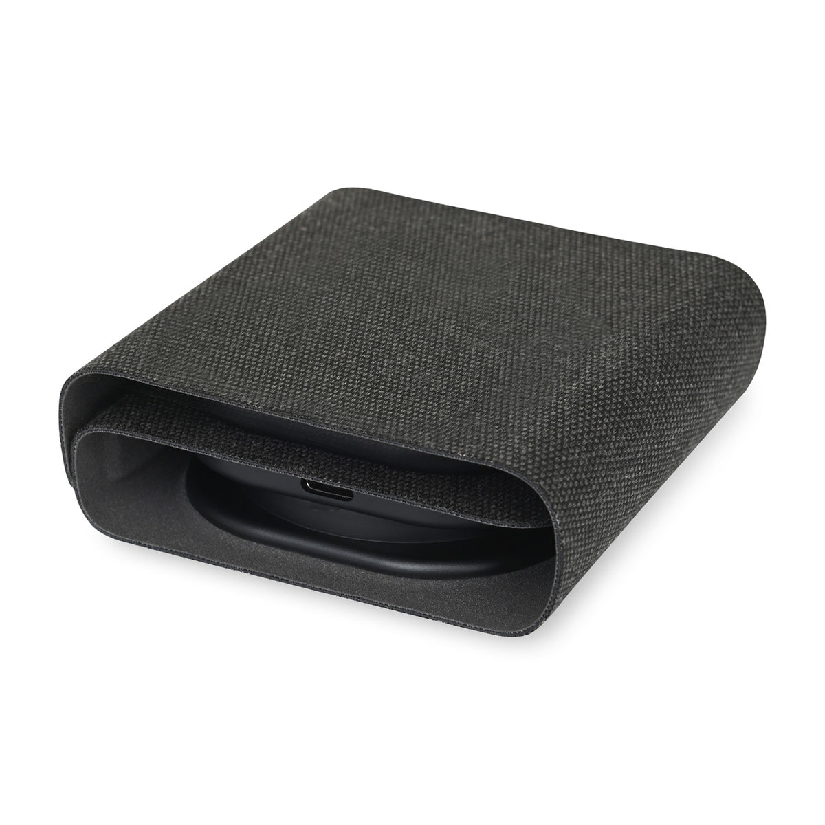 Newton Foldable 3 in 1 Wireless Charger - Charcoal Heather - View 5