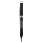 Newton Gel Rollerball Pen in Recycled Brass, Blue Ink - Black - Back