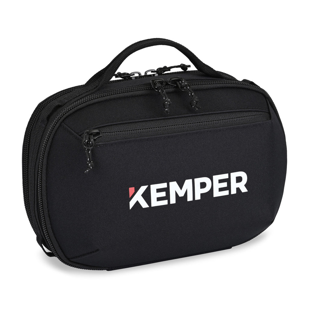 Newton Structured Tech Case with Two Compartments - Black - View 2