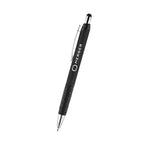 NFC Smart Stylus Pen in Recycled Aluminum - Black - Silk Screen