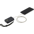 Nimble Champ Recycled Power Bank, 10,000 mAh 20W Full Color - Black - Right Angle