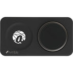 Nimble Podium 2-in-1 Qi2 Charging Stand, 25W - Black - Front