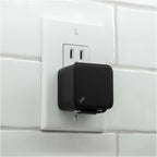 Nimble Wally Stretch Wall Charger with Retractable Cable, 35W - Black - Lifestyle 6
