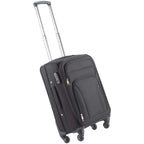 Nomad Expandable Upright Luggage, 21 Inch Embroidery - Black - Photo 4
