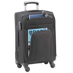 Nomad Expandable Upright Luggage, 21 Inch Embroidery - Black - Photo 5
