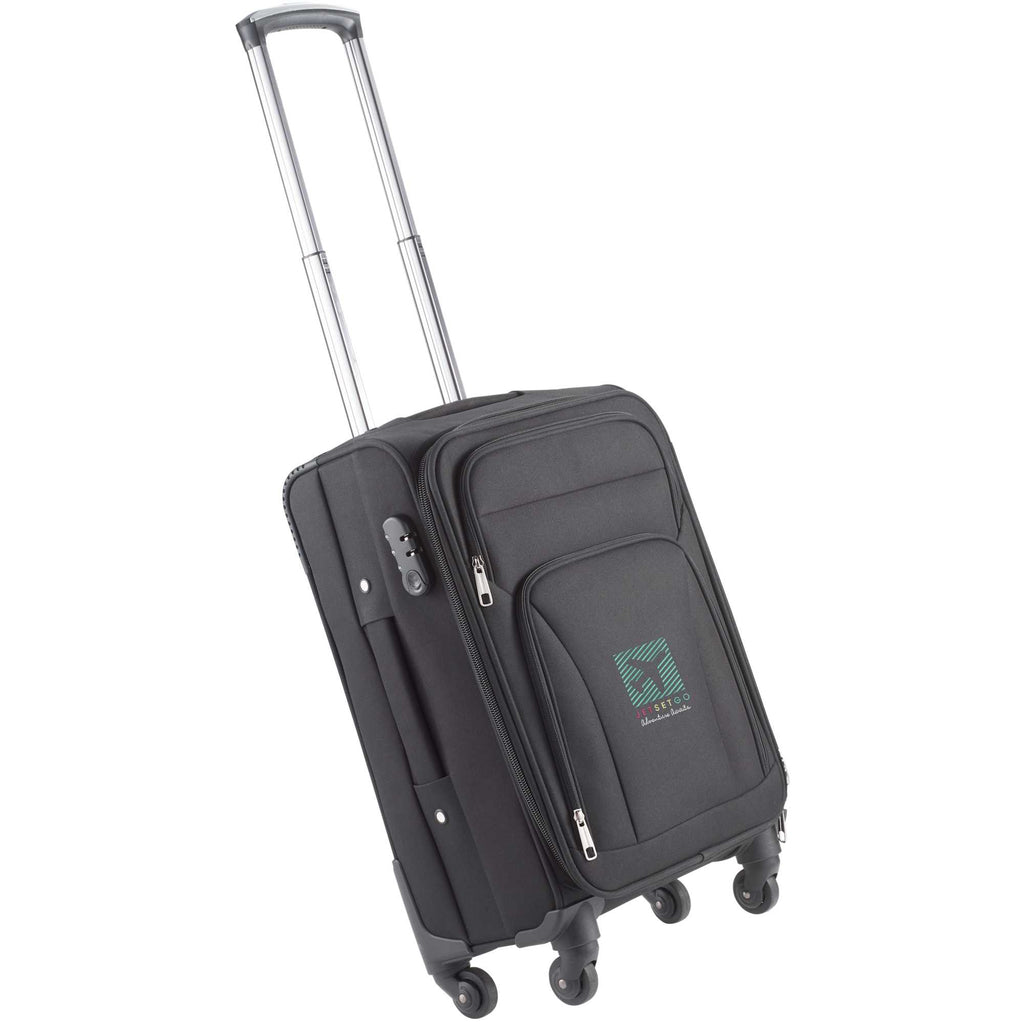 Nomad Expandable Upright Luggage, 21 Inch Embroidery - Black - Photo