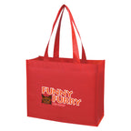 Non-Woven Shopper Tote Bag, Matte Laminated - Colorbrite