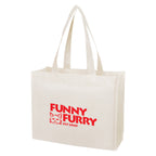 Non-Woven Shopper Tote Bag, Matte Laminated - Silk Screen