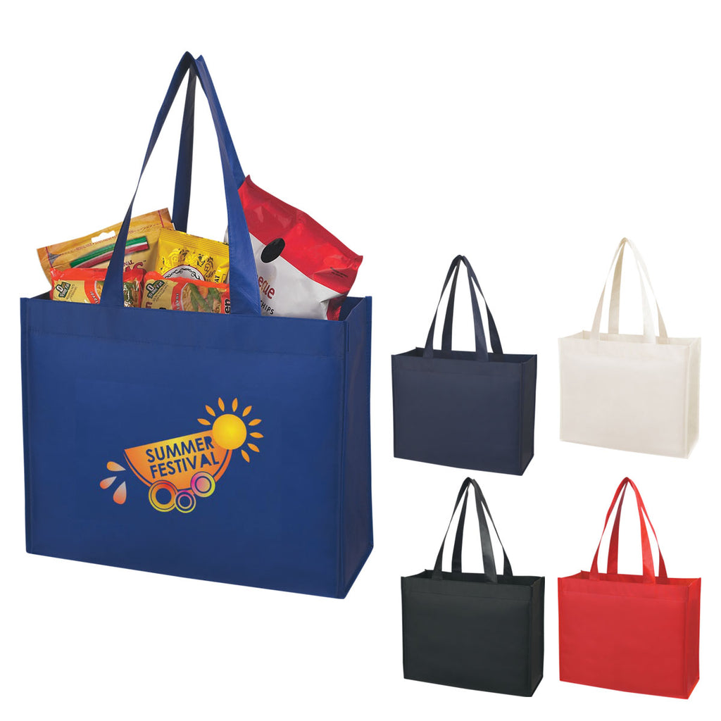 Non-Woven Shopper Tote Bag, Matte Laminated