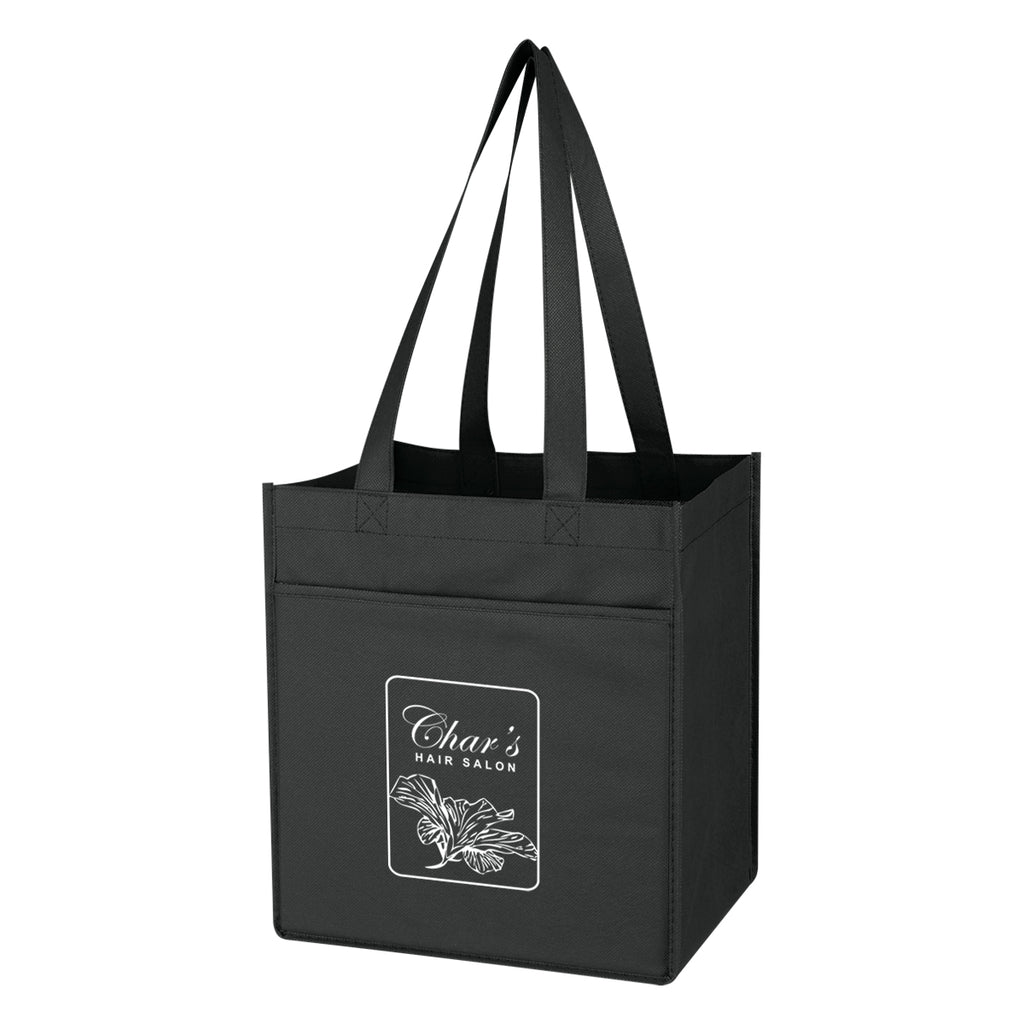 Non-Woven Wine Tote Bag for Six Bottles, Recycled - Silk Screen