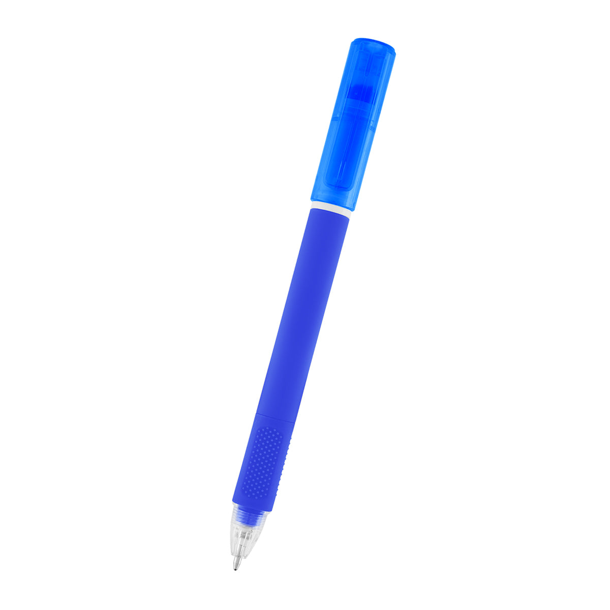 Norelle Highlighter Pen in Recycled ABS - Royal Blue - Front