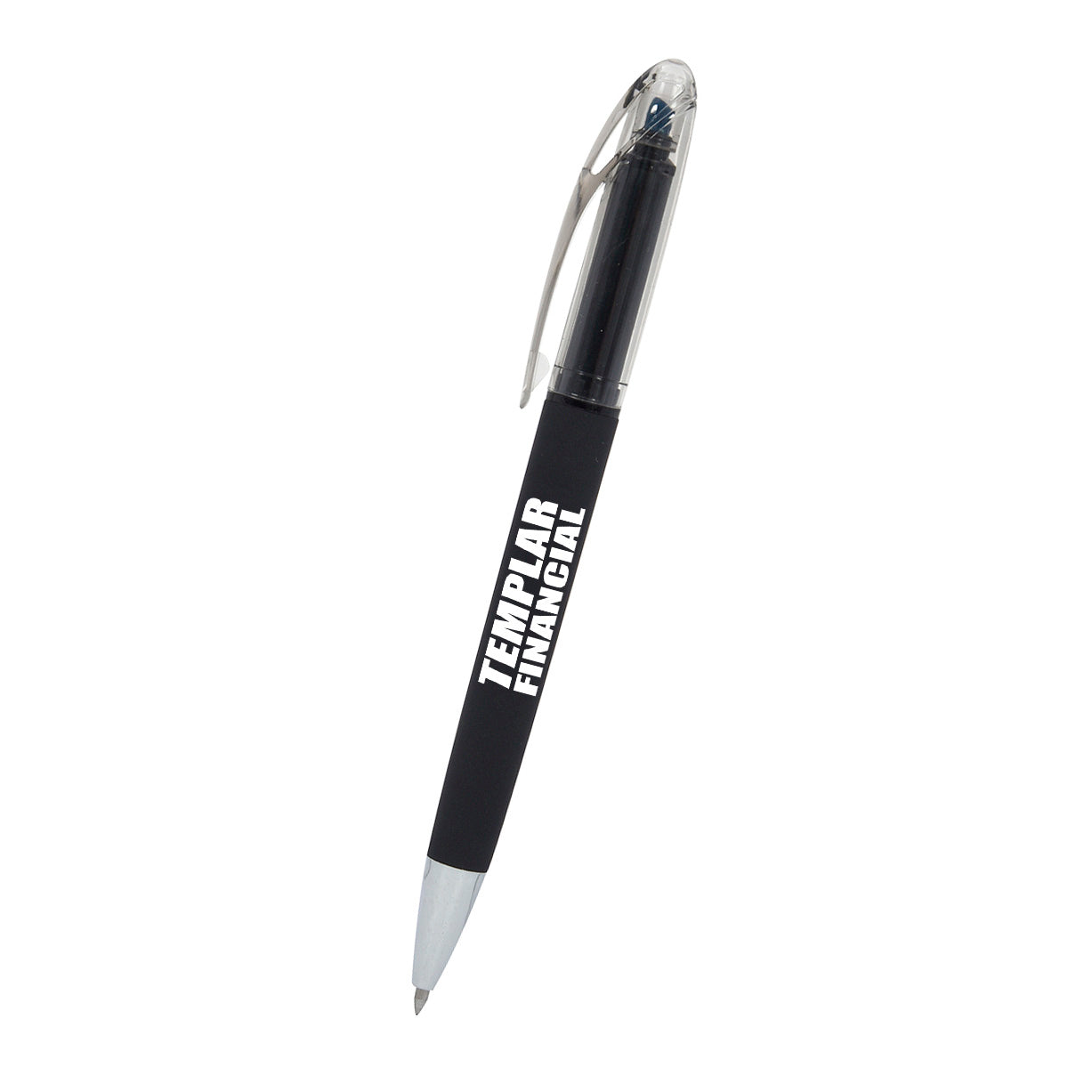 Nori Sleek Write Pen and Highlighter - Black with Blue - Silk Screen