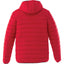 Norquay Hooded Puffer Jacket for Men Embroidery - Team Red - Back Flat