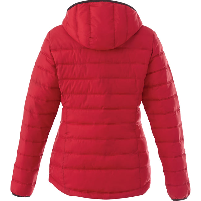 Norquay Hooded Puffer Jacket for Women Embroidery