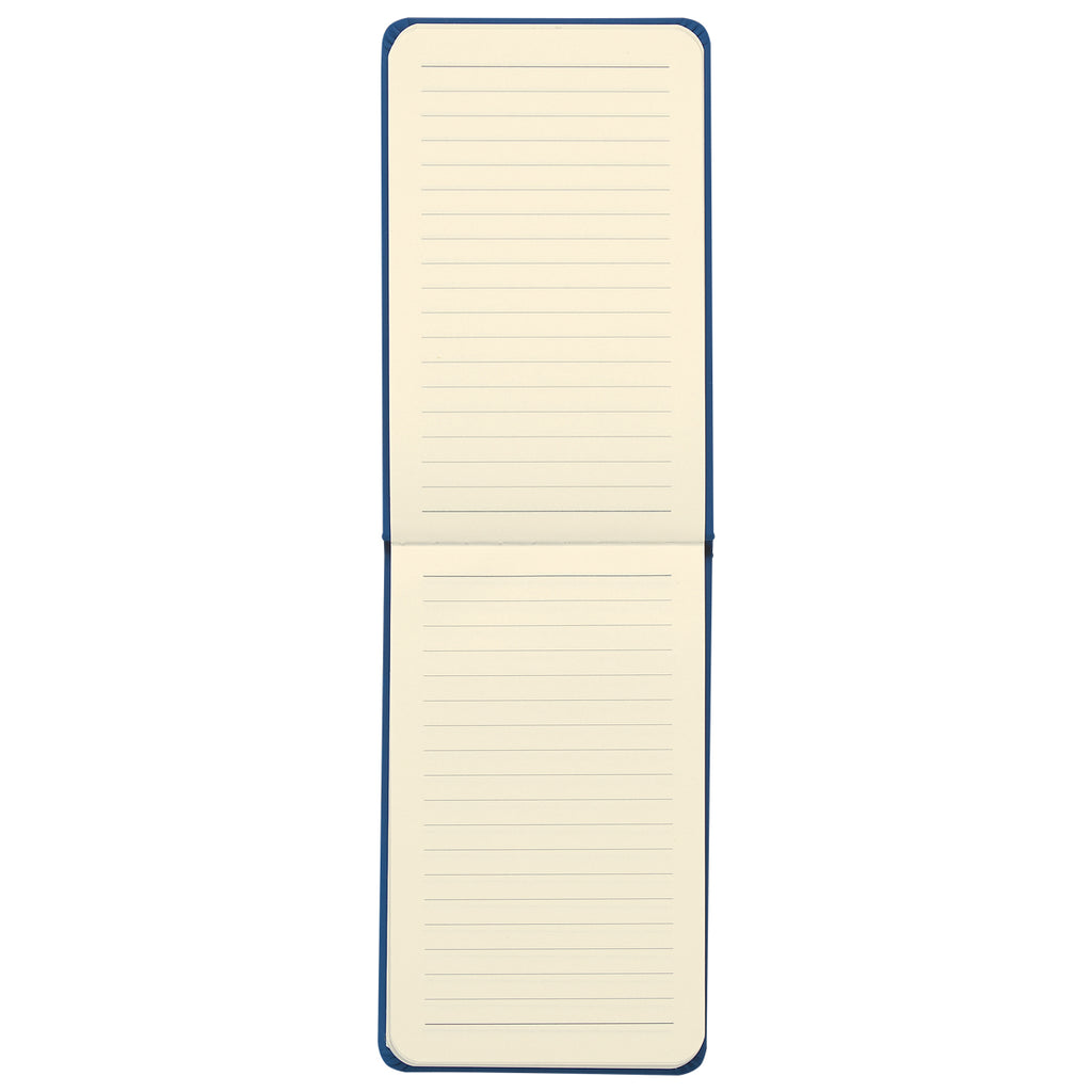 Notebook Jotter - Blue - Open