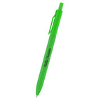 Novi Gel Pen in Recycled ABS Full Color - Lime Green - Silk Screen