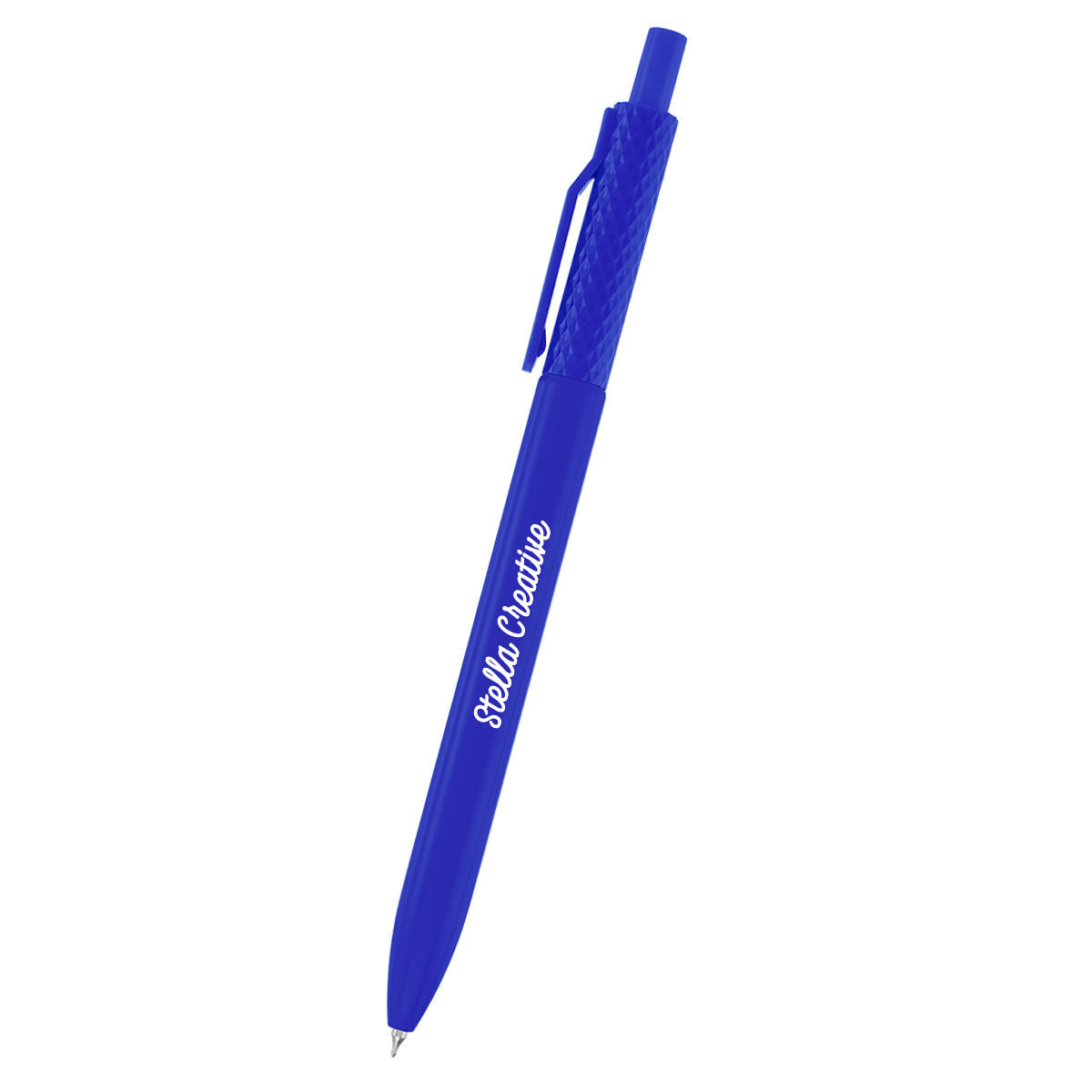 Novi Gel Pen in Recycled ABS Full Color - Royal Blue - Silk Screen