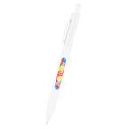 Novi Gel Pen in Recycled ABS Full Color - White - Full Color