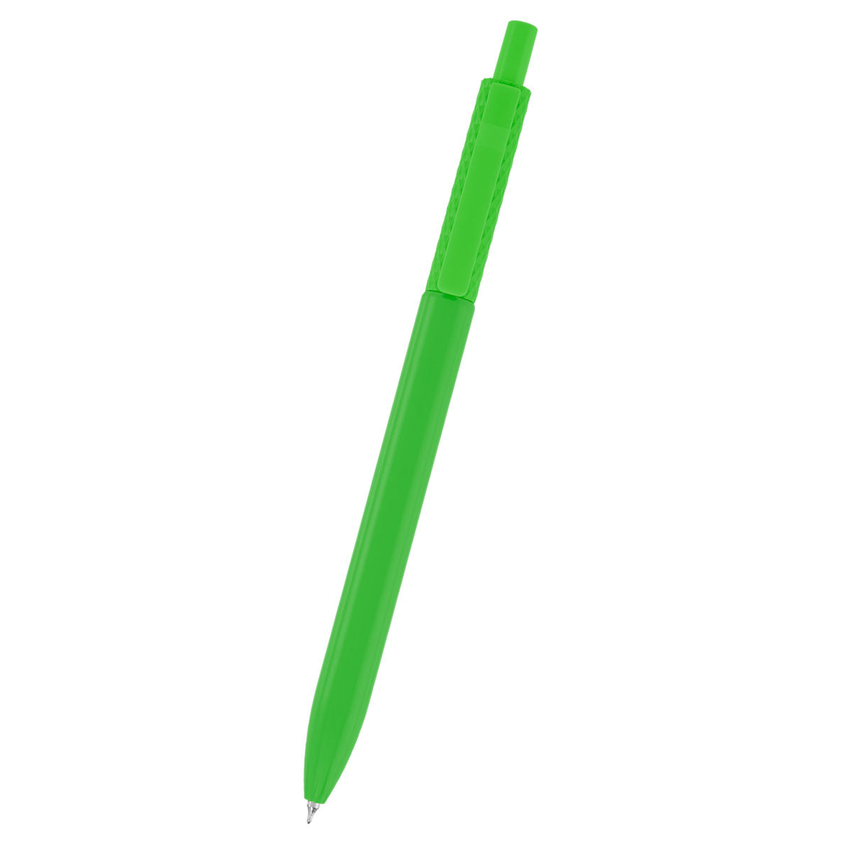 Novi Gel Pen in Recycled ABS - Lime Green - Front